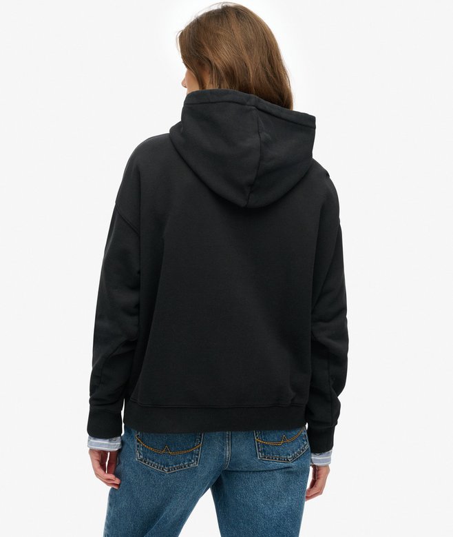 Superdry Venue Metallic Relaxed Hoodie