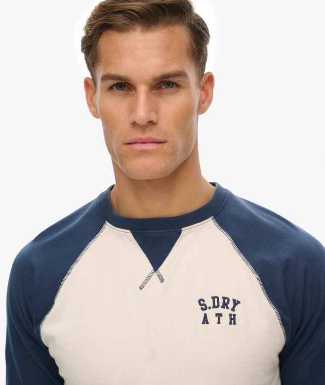 Superdry Vintage Athletic Baseball Top