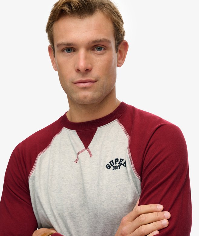 Superdry Vintage Athletic Baseball Top