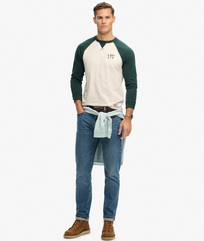 Superdry Vintage Athletic Baseball Top