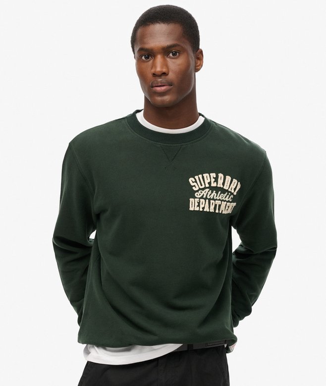 superdry Vintage Athletic Crew Neck Sweatshirt