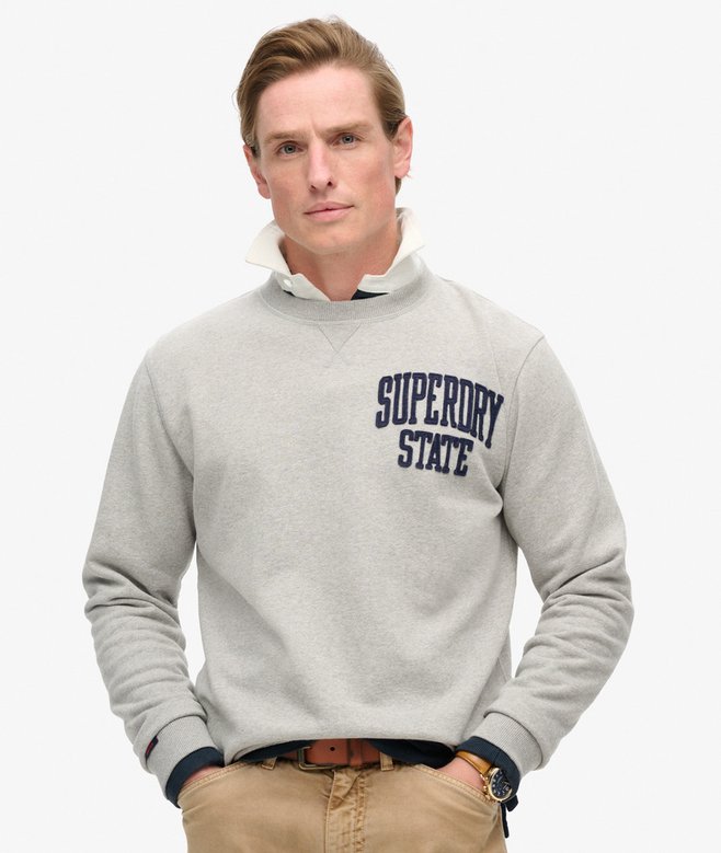 superdry Vintage Athletic Crew Neck Sweatshirt