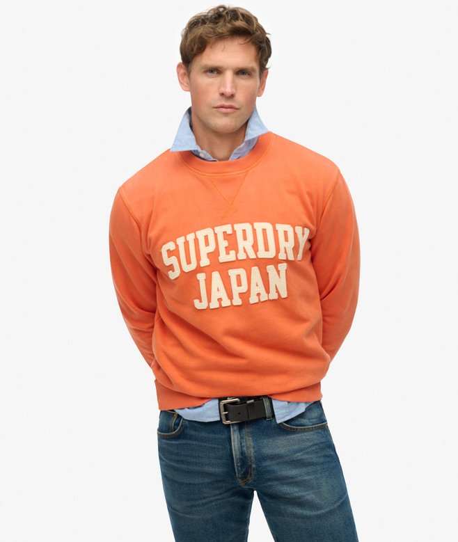 superdry Vintage Athletic Crew Sweatshirt