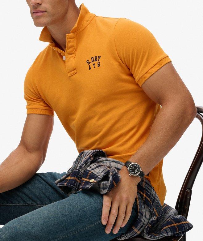 Superdry Vintage Athletic Embroidered Polo Shirt