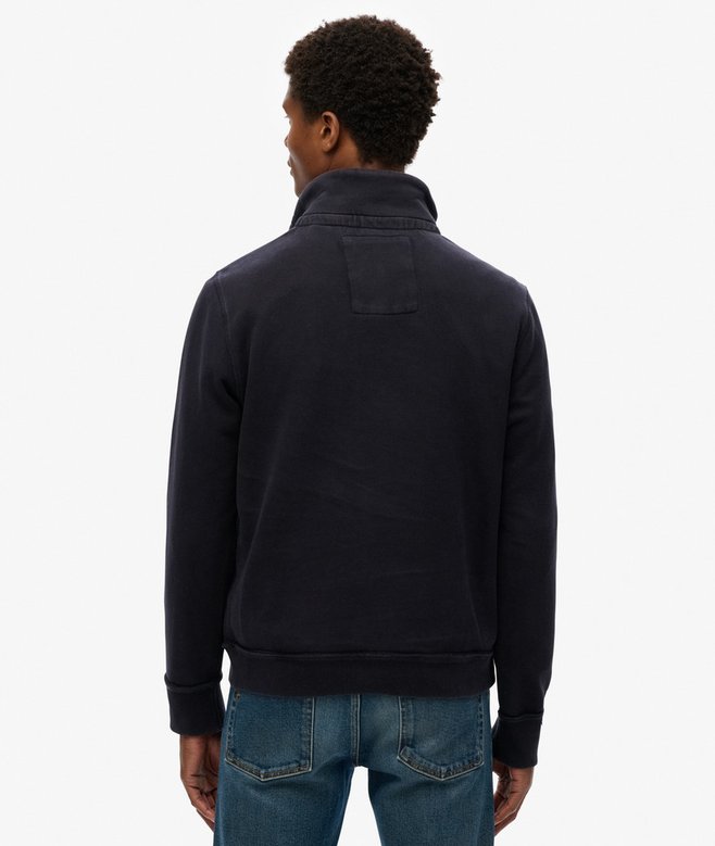 Superdry Vintage Athletic Henley Sweatshirt