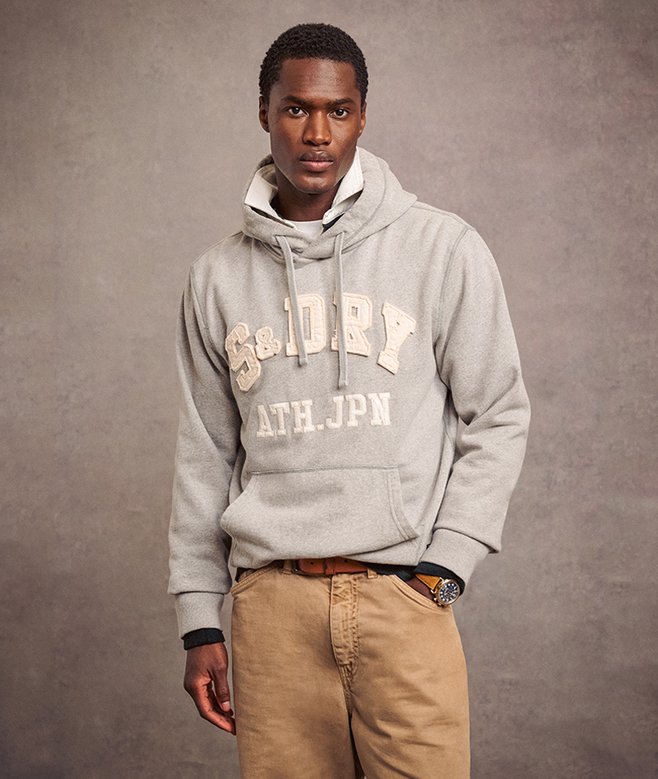 superdry Vintage Athletic Hoodie