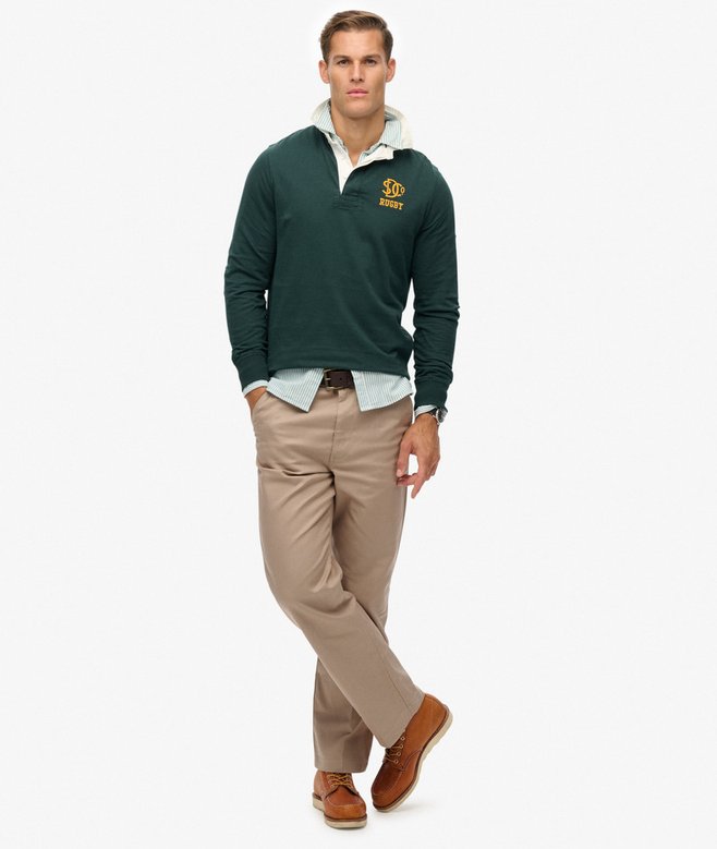 Superdry Vintage Athletic Jersey Rugby Top