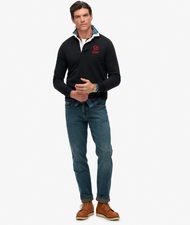 Superdry Vintage Athletic Jersey Rugby Top
