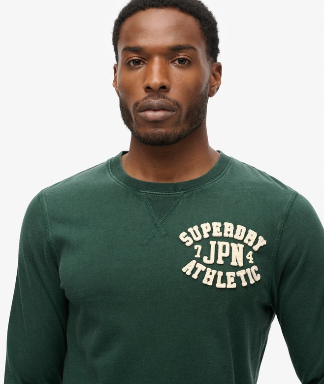 Superdry Vintage Athletic Long Sleeve Top