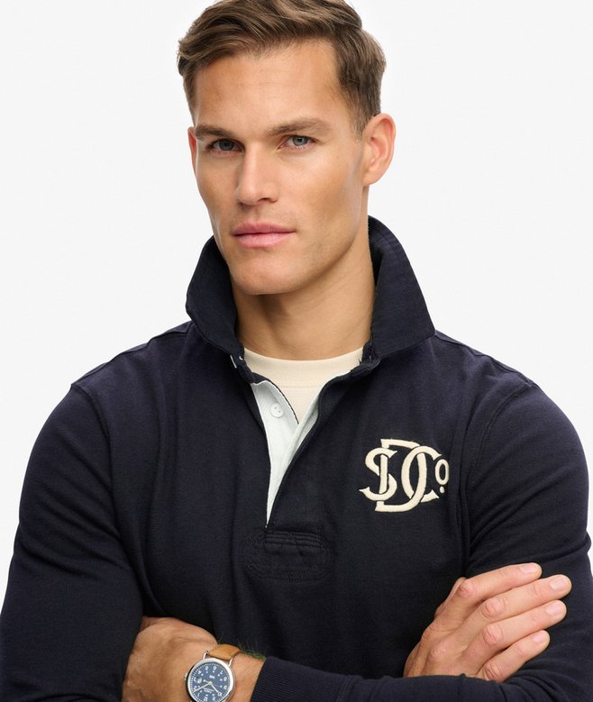 Superdry Vintage Athletic Rugby Shirt