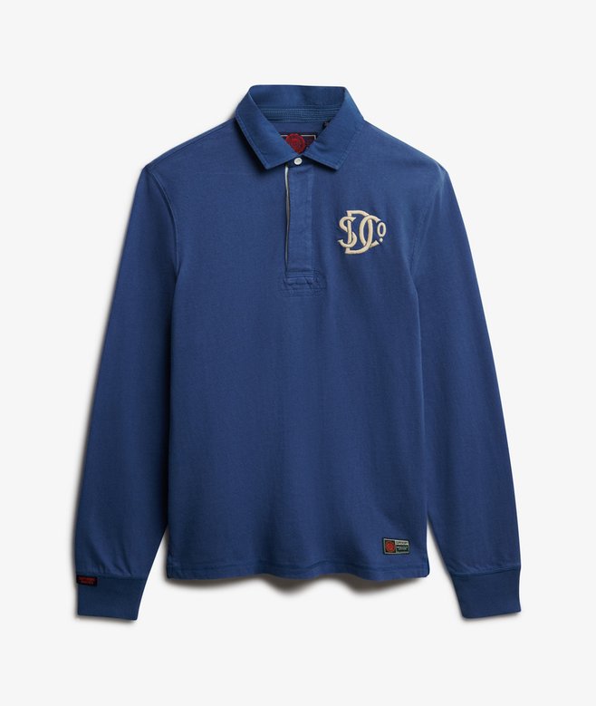 superdry Vintage Athletic Rugby Shirt