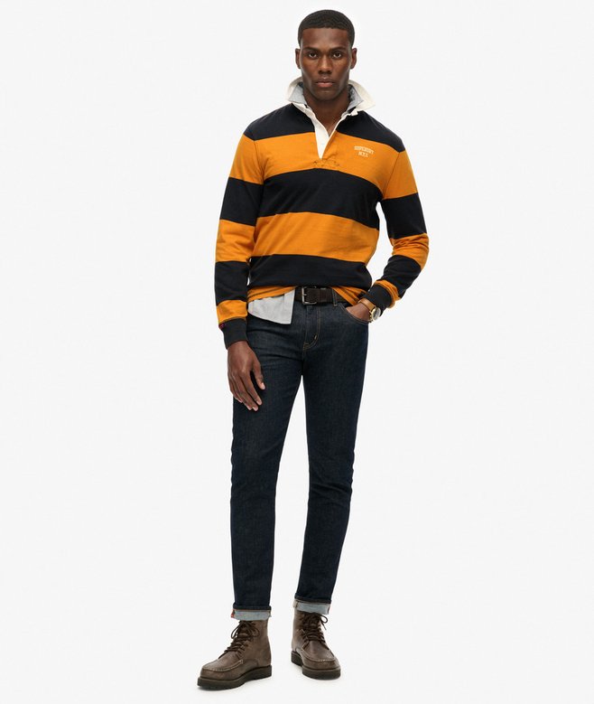 Superdry Vintage Athletic Stripe Rugby Top