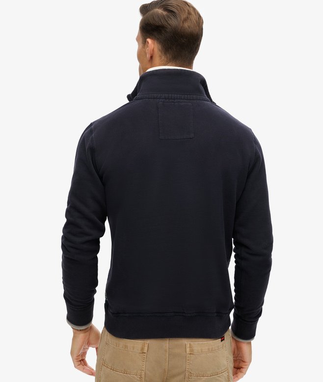 Superdry Vintage Athletic Zip Half-Zip Jumper