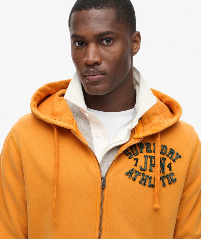 Superdry Vintage Athletic Zip Hoodie
