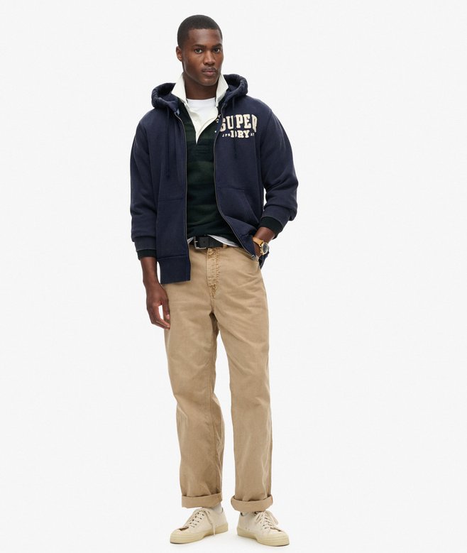 Superdry Vintage Athletic Zip Hoodie