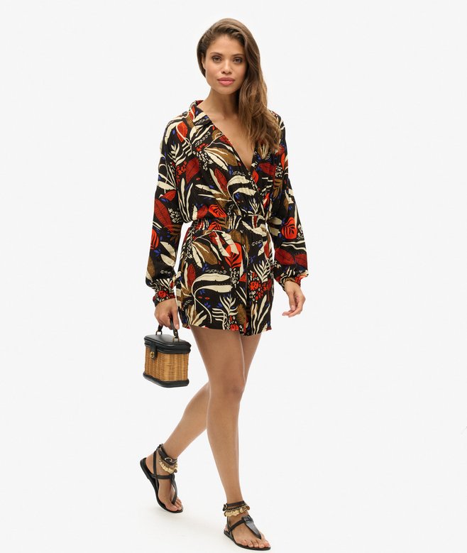 Superdry Vintage Beach Playsuit