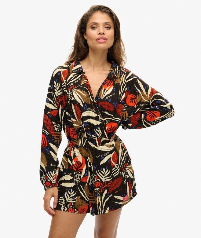 superdry Vintage Beach Playsuit