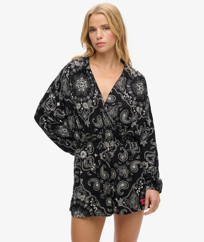 superdry Vintage Beach Playsuit