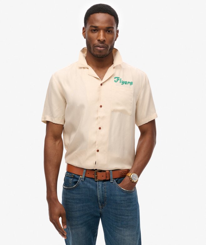 superdry Vintage Bowling Short Sleeve Shirt