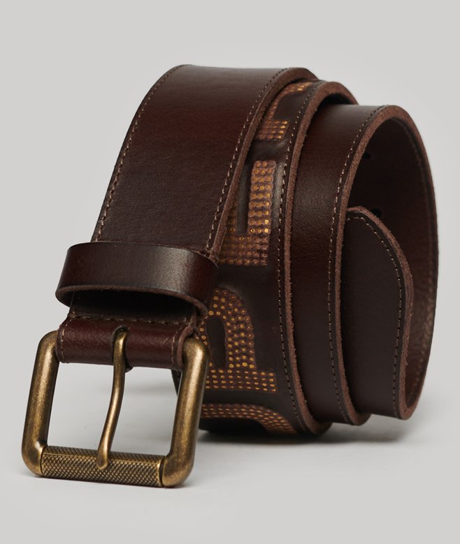 superdry Vintage Branded Belt