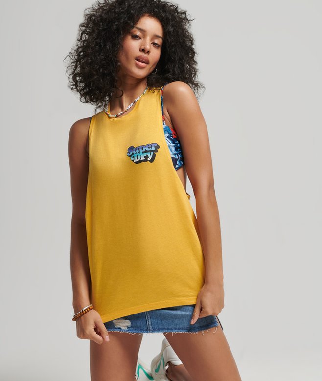 Superdry Vintage Cali Stripe Vest