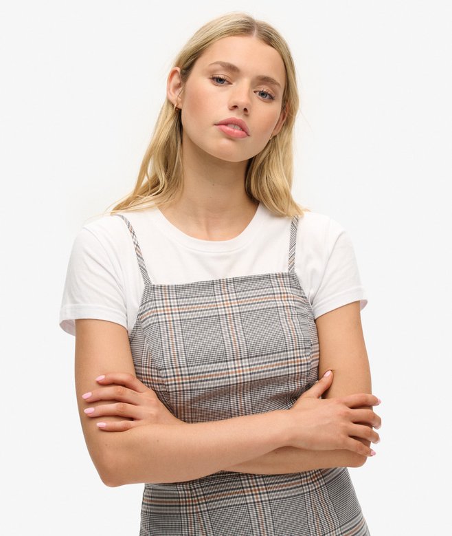 Superdry Vintage Check Cami Mini Dress