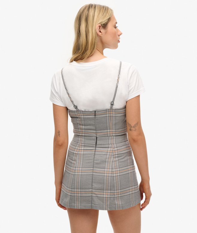 Superdry Vintage Check Cami Mini Dress