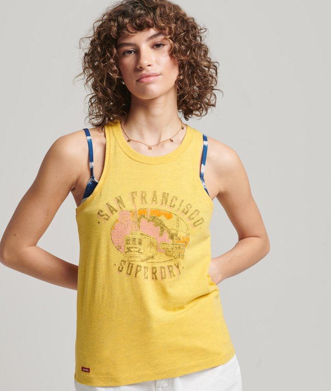superdry Vintage City Souvenir Vest