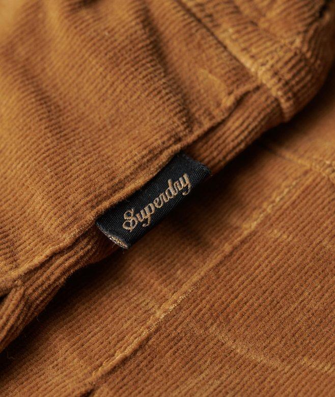 Superdry Vintage Cord Pleated Mini Skirt