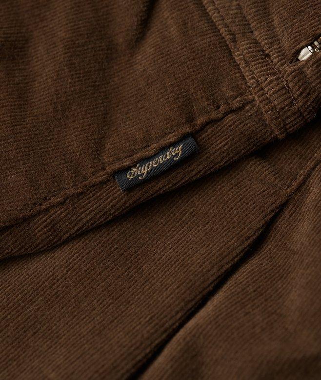 Superdry Vintage Cord Pleated Mini Skirt