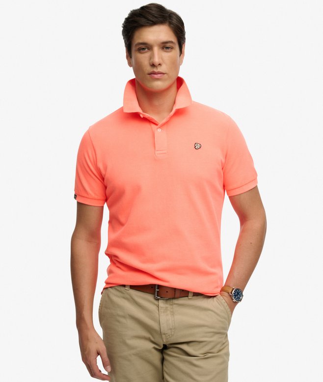 superdry Vintage Destroy Polo Shirt