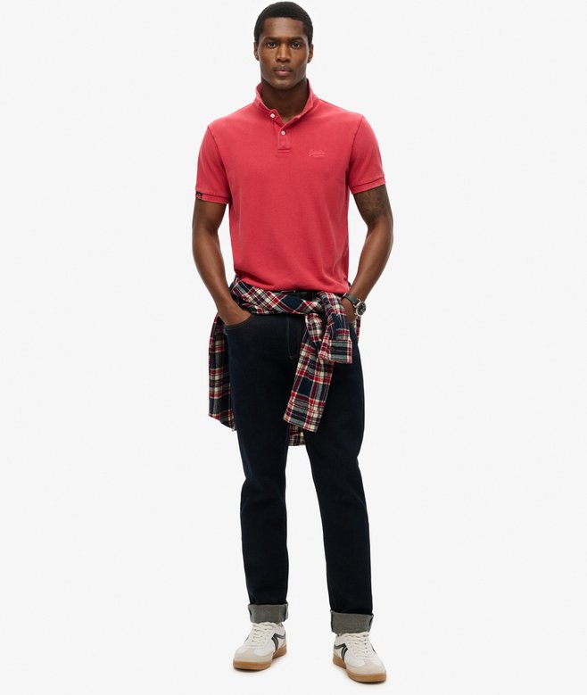 Superdry Vintage Destroy Polo Shirt