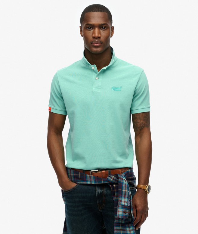 superdry Vintage Destroy Polo Shirt