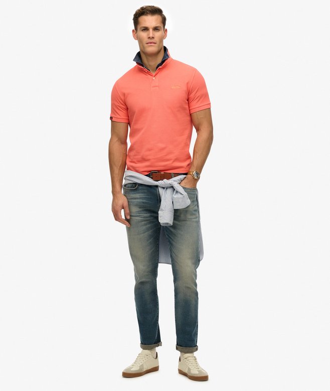 Superdry Vintage Destroy Polo Shirt