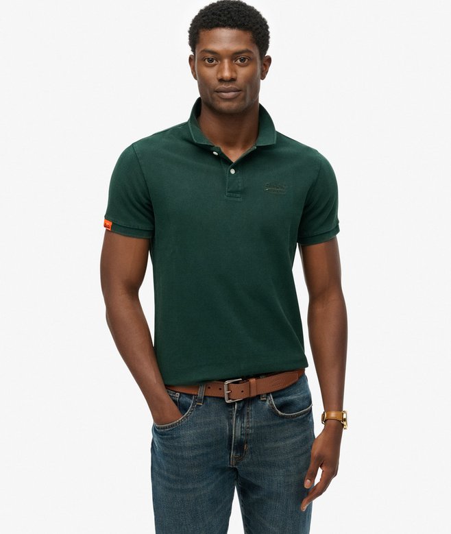 superdry Vintage Destroy Polo Shirt