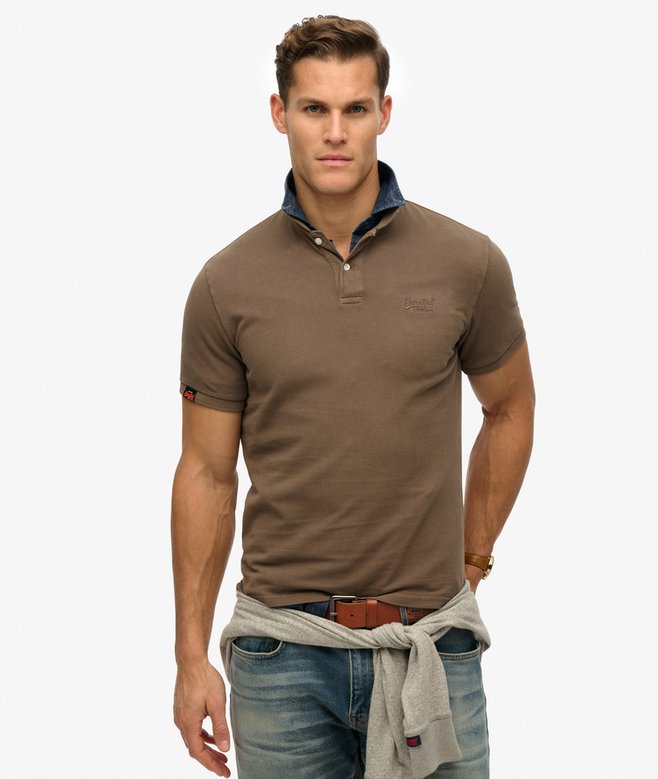 superdry Vintage Destroy Polo Shirt