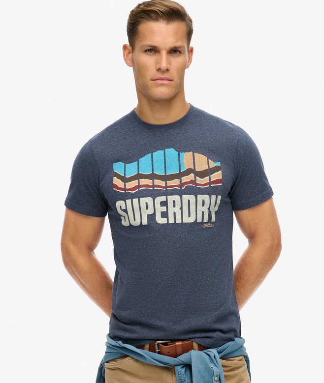 superdry Vintage Great Outdoors T-Shirt