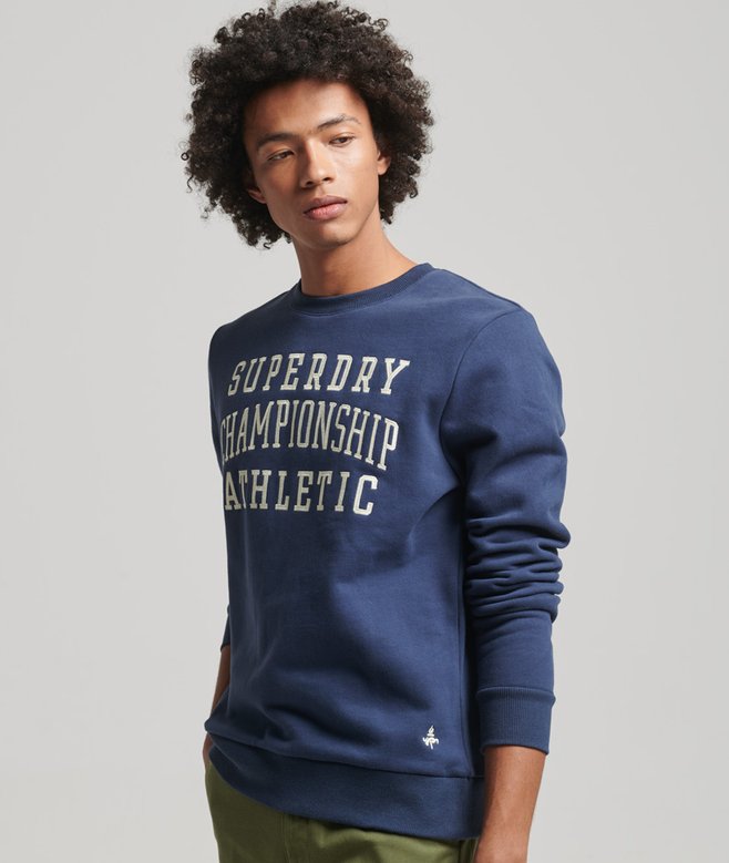 superdry Vintage Gym Athletic Sweatshirt