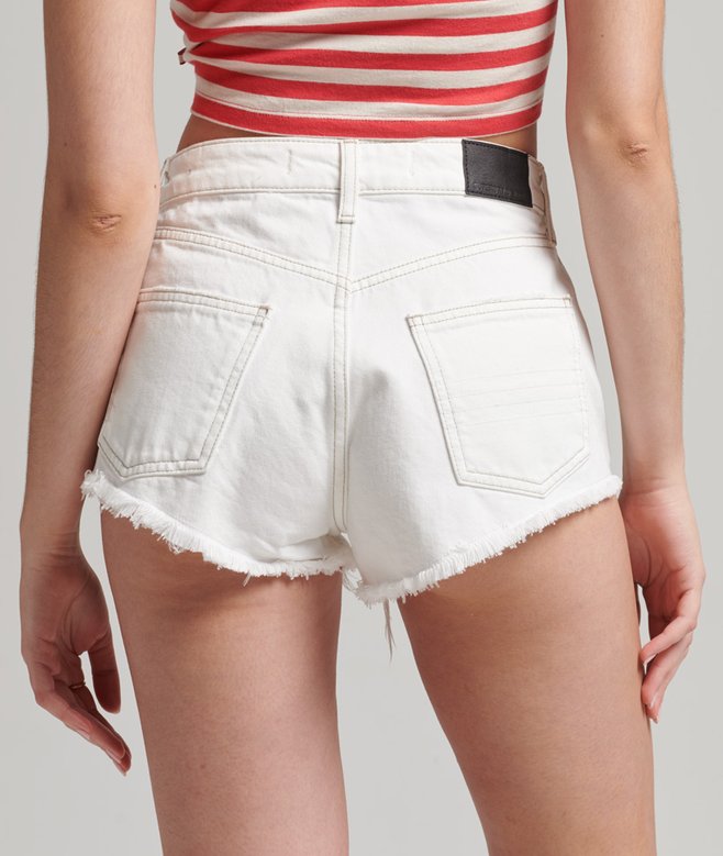 Superdry Vintage High Rise Cut Off Shorts