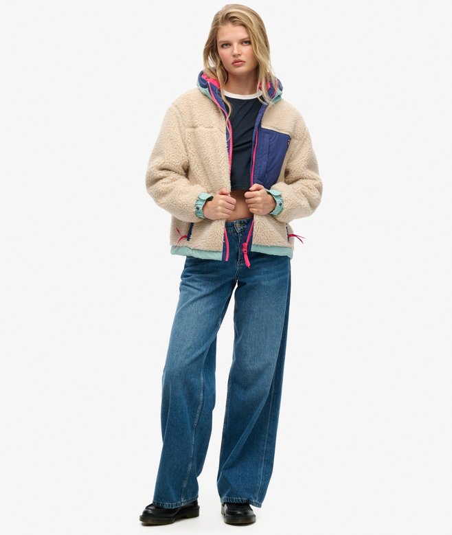 Superdry Vintage Hooded Fleece Jacket