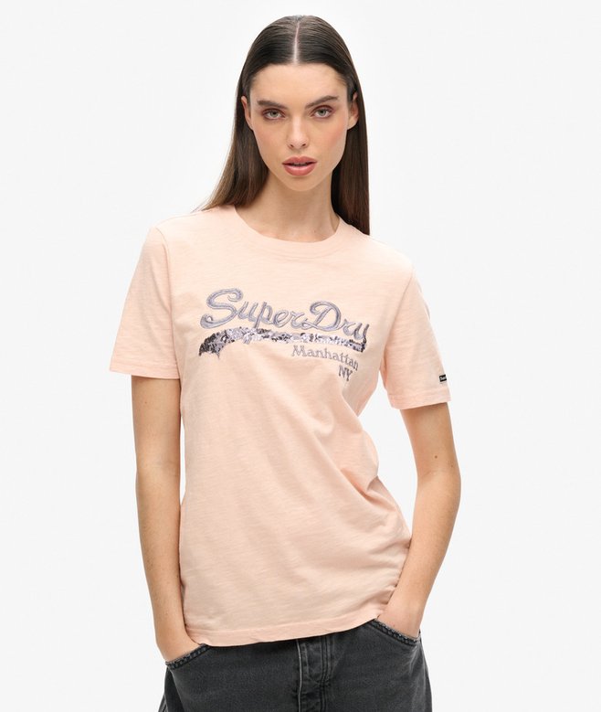 superdry Vintage Logo Borough T-Shirt