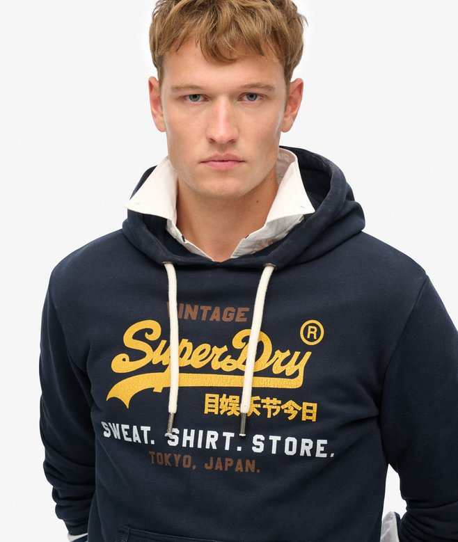 Superdry Vintage Logo Cali Relaxed Hoodie