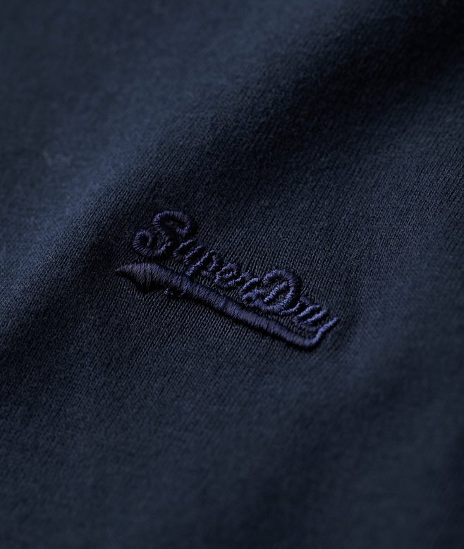 Superdry Vintage Logo Embroidered Half Button Top