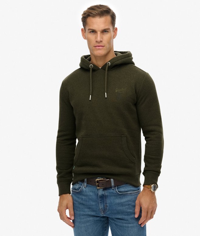 superdry Vintage Logo Embroidered Hoodie