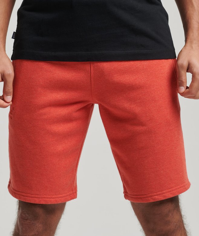 superdry Vintage Logo Embroidered Jersey Shorts