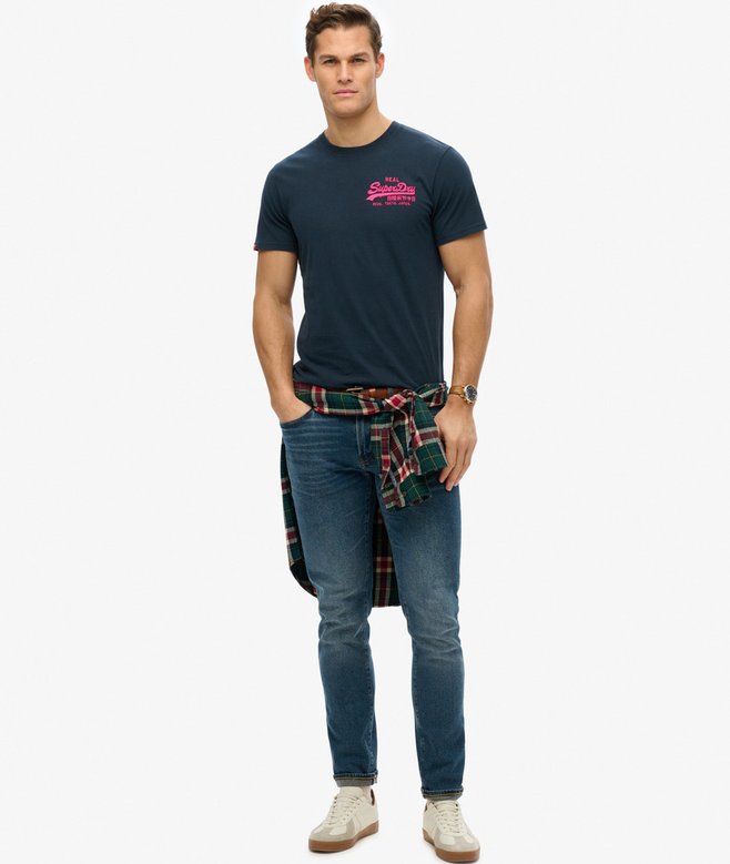 Superdry Vintage Logo Embroidered Relaxed T-Shirt