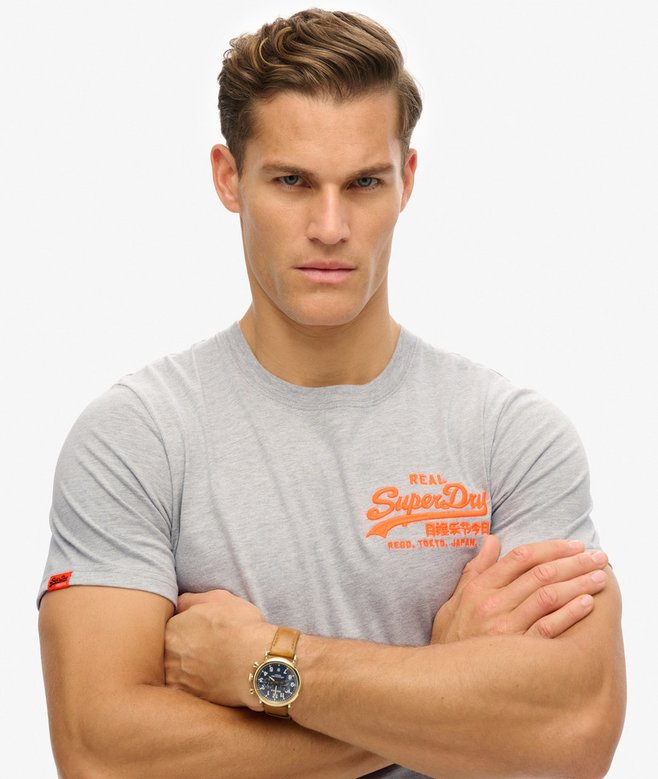 Superdry Vintage Logo Embroidered Relaxed T-Shirt