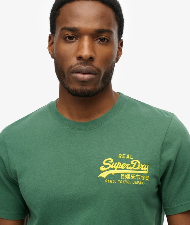 Superdry Vintage Logo Embroidered Relaxed T-Shirt