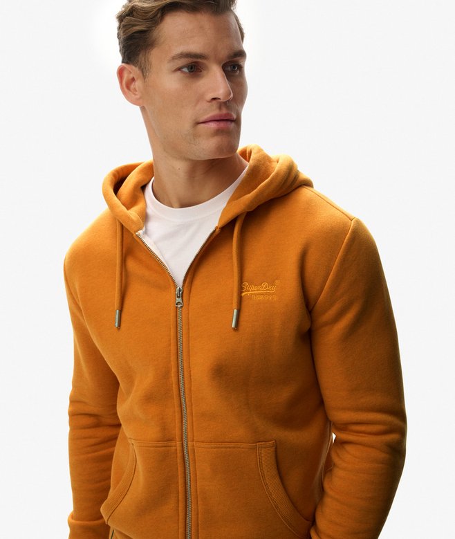 Superdry Vintage Logo Embroidered Zip Hoodie