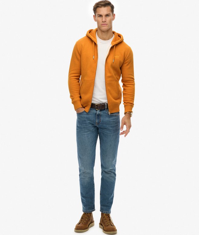 Superdry Vintage Logo Embroidered Zip Hoodie